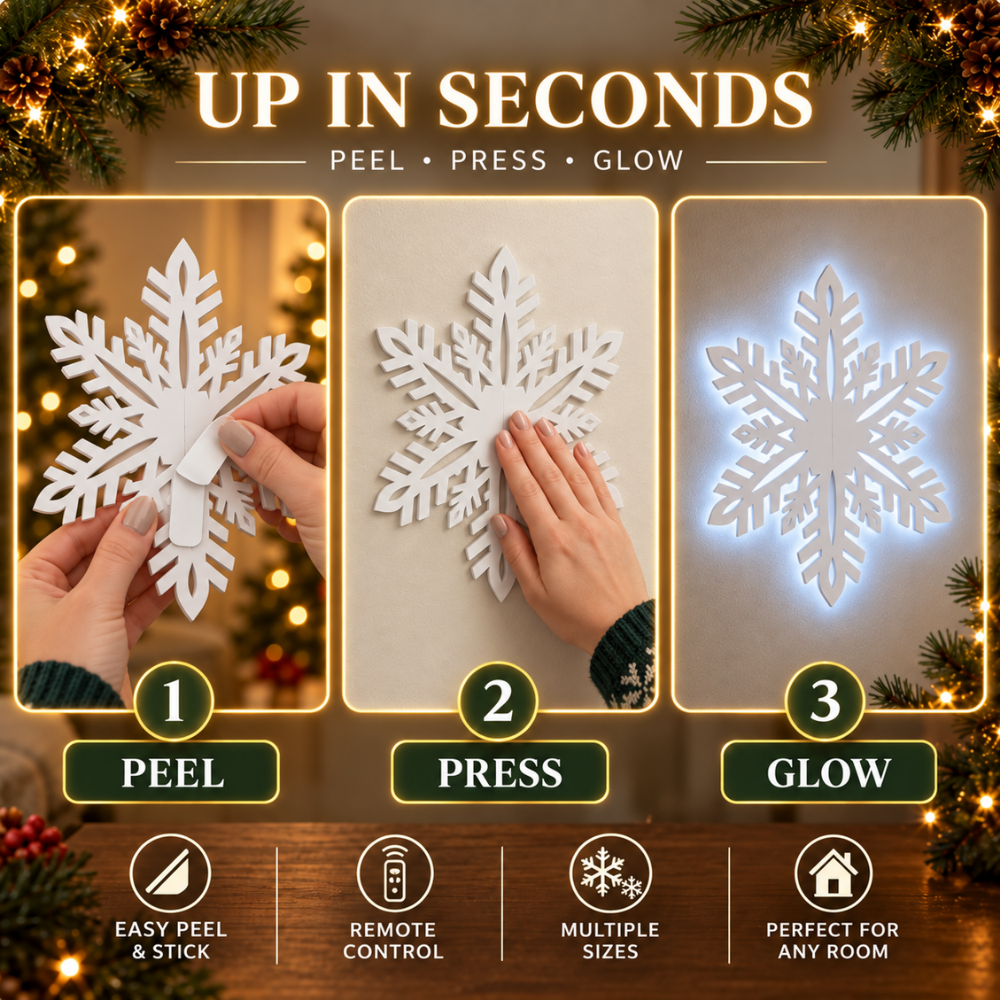 SnowGlow - Snowflake Glow Lights