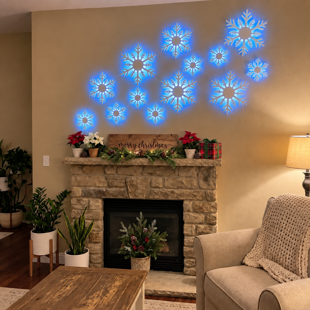 SnowGlow - Snowflake Glow Lights